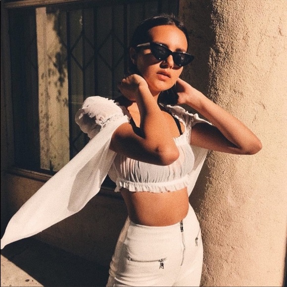 I.AM.GIA Tops - •SOLD• I.AM.GIA LEWIS CROPPED OFF SHOULDER TOP